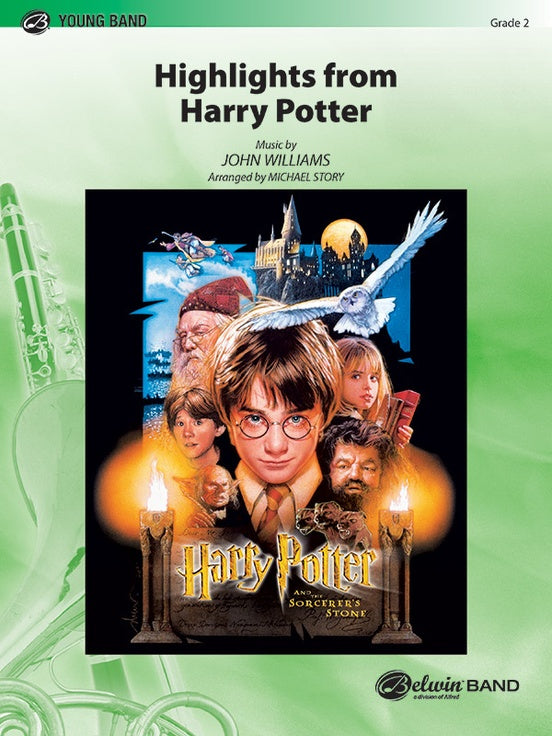 吹奏楽譜》「ハリー・ポッターと賢者の石」ハイライト(Harry Potter)【輸入】