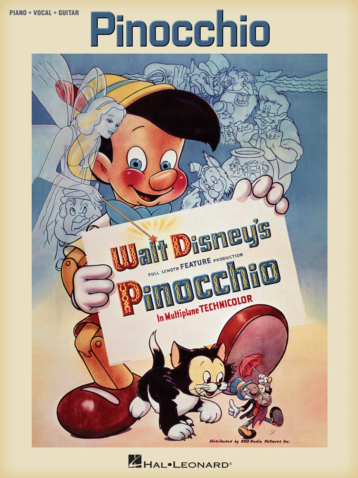 ピノキオ＜1940年制作ディズニー長編アニメーション映画＞(10曲収録 