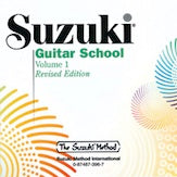 スズキ・ギター・スクール楽曲集　CD Vol.1《輸入ギター楽譜》の画像