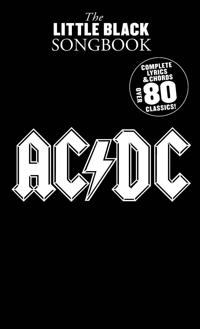 AC/DC／リトル・ブラック・ソングブック(80曲収録)(コード譜)《輸入ギター楽譜》の画像