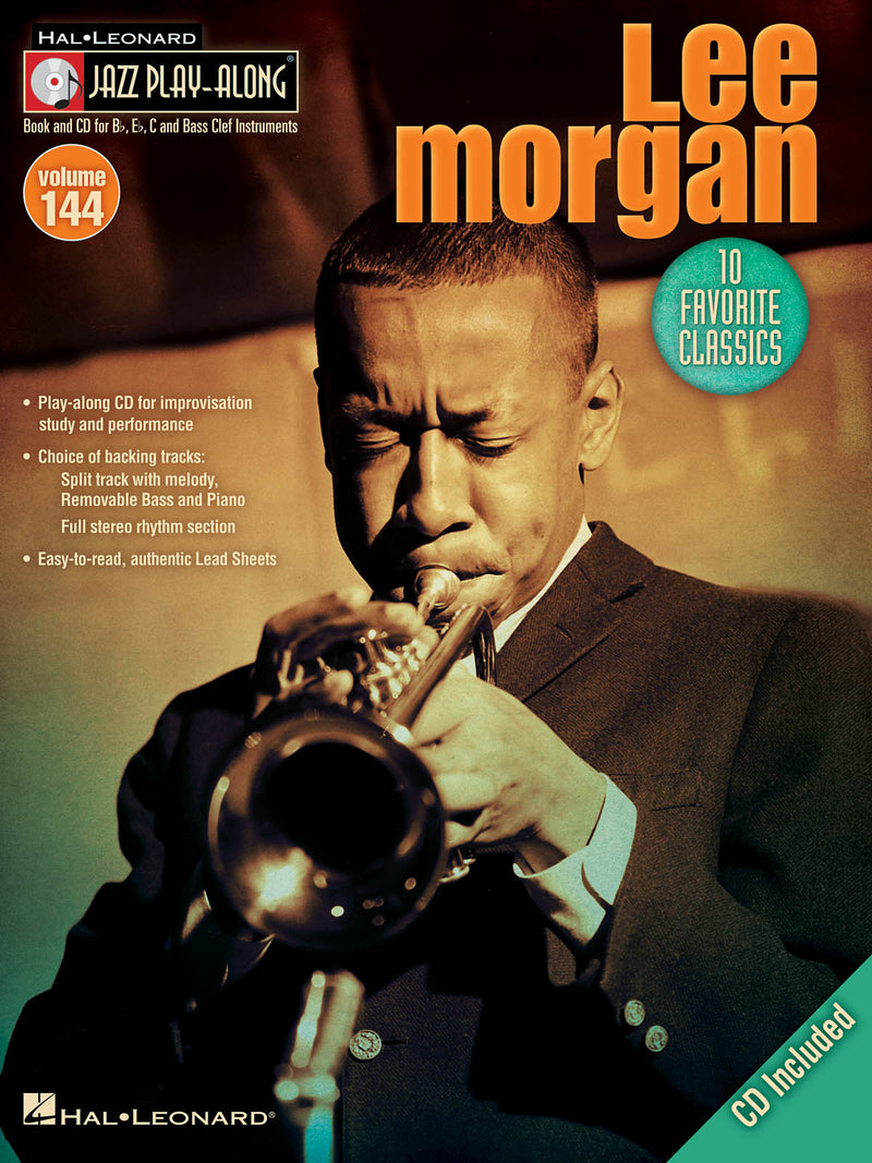 リー・モーガン曲集(Jazz Play-Along シリーズ)(CD付)《輸入ジャズ楽譜》