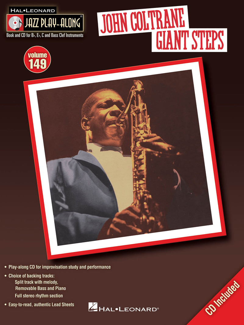 ジョン・コルトレーン／ジャイアント・ステップス（Jazz Play Alongシリーズ）（CD付）《輸入ジャス楽譜》