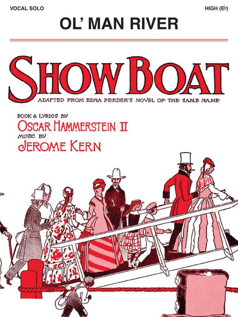 ジェローム・カーン&オスカー･ハマースタイン2世／オール・マン・リバー（ショウ・ボートより）《輸入ピアノ楽譜》の画像