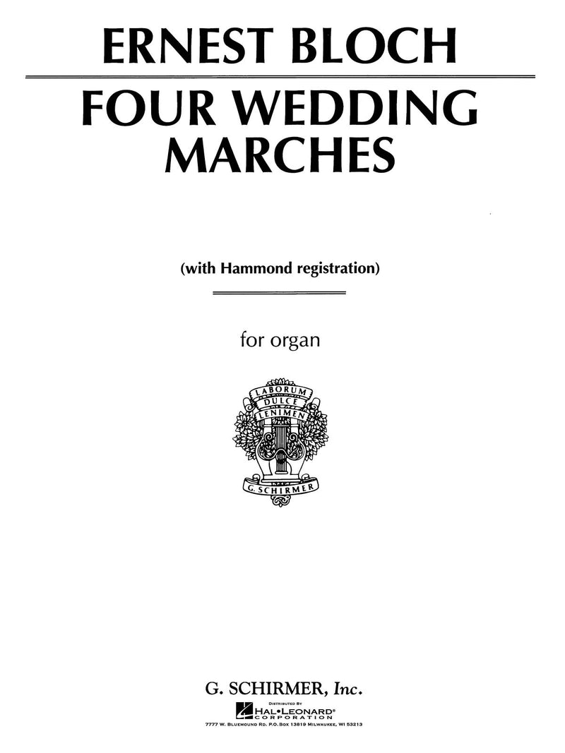 E.ブロッホ／4つの結婚行進曲の画像