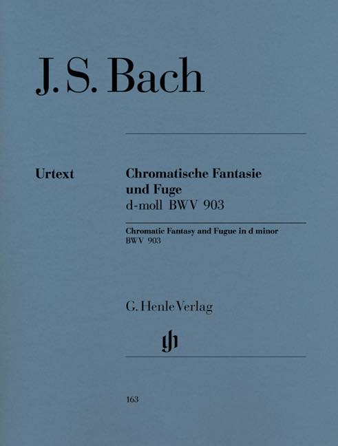 J.S.バッハ／半音階的幻想曲とフーガ ニ短調 BWV 903/903a (原典版/ヘンレ社)《輸入ピアノ楽譜》の画像