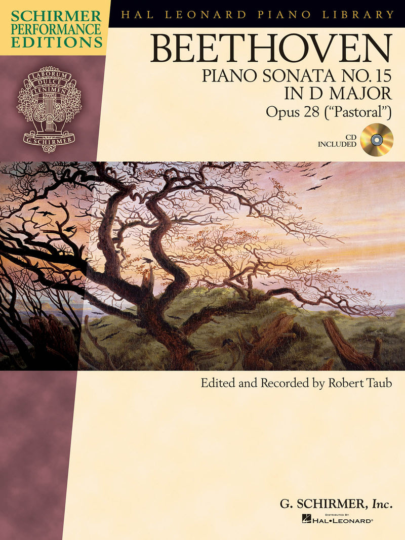 ベートーヴェン／ピアノ・ソナタ 第15番「田園」ニ長調 op.28(CD付)《輸入ピアノ楽譜》