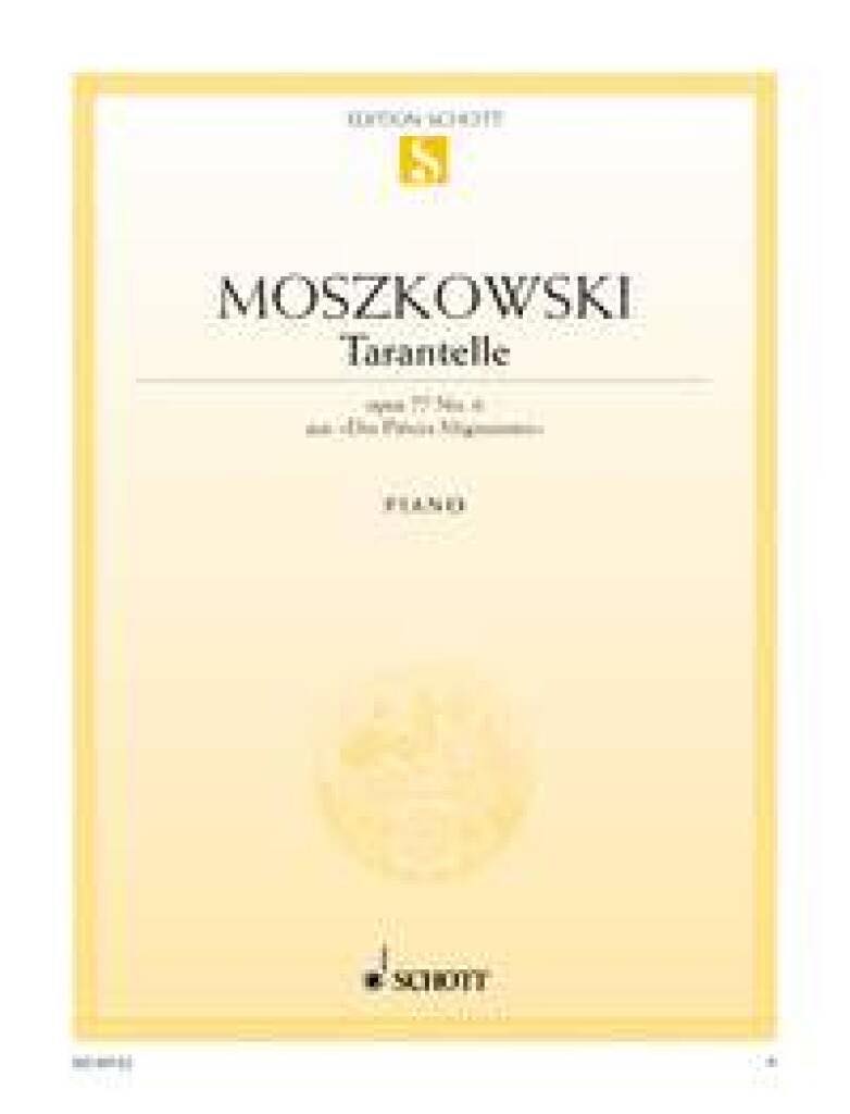 モシュコフスキー／タランテラ op.77 第6番(「10のかわいい小品」より)《輸入ピアノ楽譜》