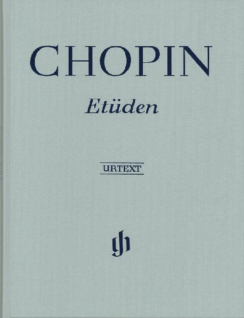 ショパン／エチュード 作品10、作品25、 3つの新しい練習曲 (ハードカバー)《輸入ピアノ楽譜》の画像