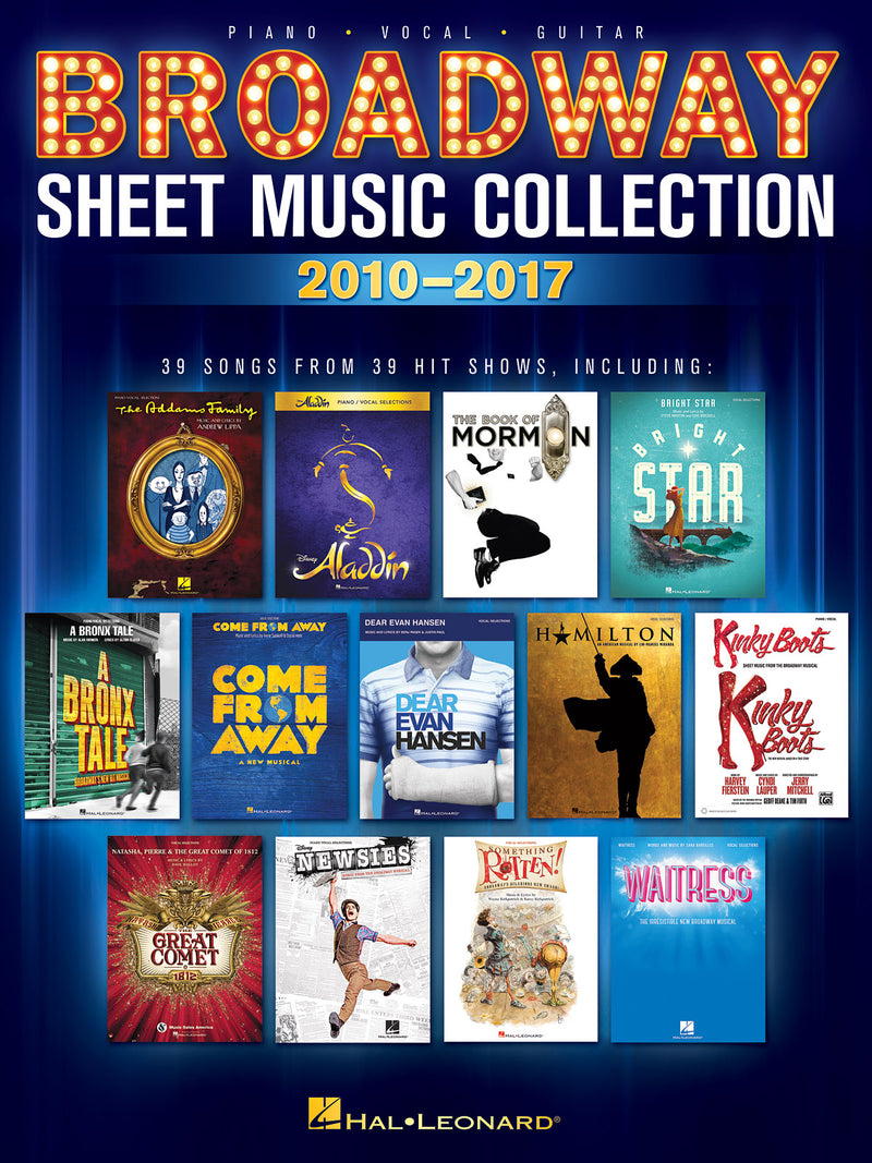 ブロードウェイ・ミュージカル・コレクション：2010-2017《輸入ピアノ楽譜》