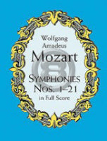 モーツァルト／交響曲 第1 21番《輸入オーケストラスコア》の画像