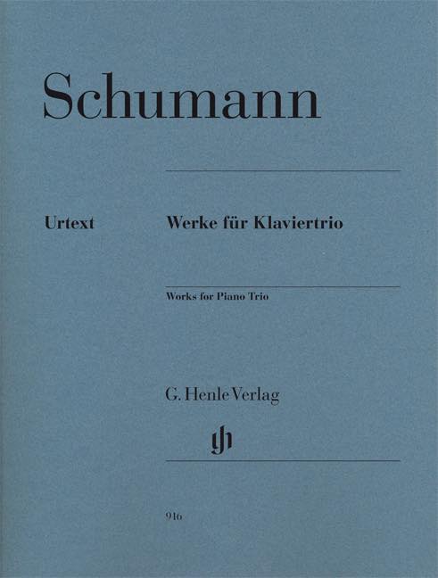 シューマン／ピアノ三重奏曲集《輸入三重奏楽譜》の画像