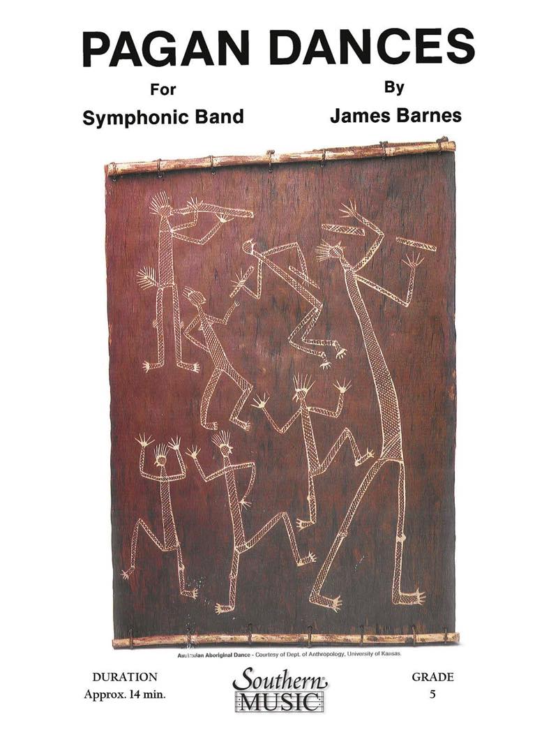 本○ 吹奏楽楽譜 James Barnes / Pagan Dances