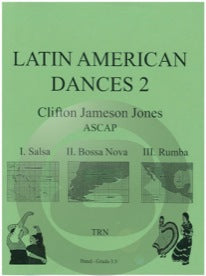 【Big Sale!】ラテン・アメリカ舞曲集2 (ジョーンズ) 吹奏楽譜（※在庫なくなり次第セール終了となります）の画像