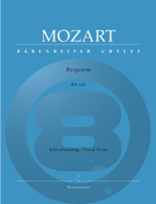 モーツァルト／レクイエム K.626(Baerenreiter版)《輸入声楽，合唱譜》※出版社都合により、納期にお時間をいただく場合がございますの画像