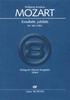 モーツァルト／エクスルターテ・ユビラーテ K.165 158a（ヴォーカル・スコア）《輸入声楽，合唱譜》※出版社都合により、納期にお時間をいただく場合がございますの画像